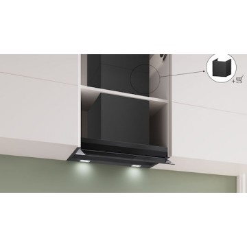Bosch DBB67DP60 Μηχανισμός Απορρόφησης 60cm Μαύρος
